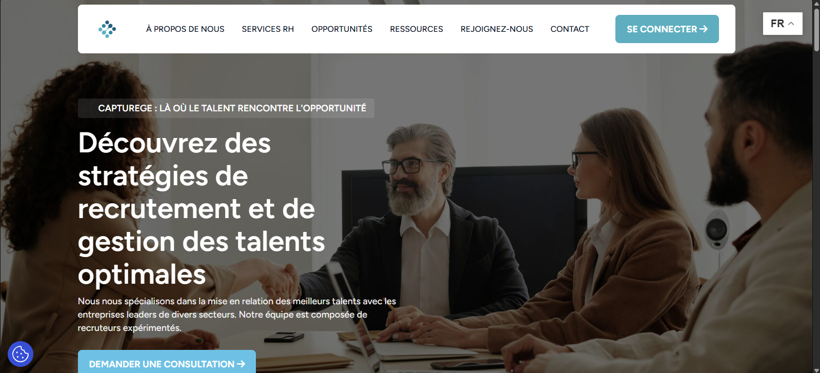 Capture du site CaptureGet